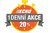 Ve středu 28.listopadu 2018 AKCE  20% sleva na značku ECHO 