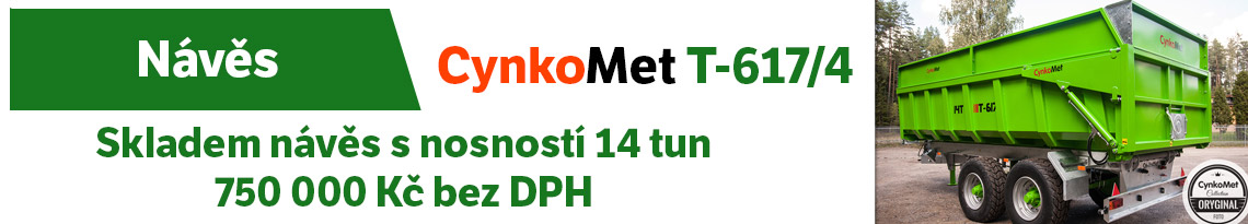 Návěs s nosností 14t, skaldem, 750 000 Kč bez DPH!