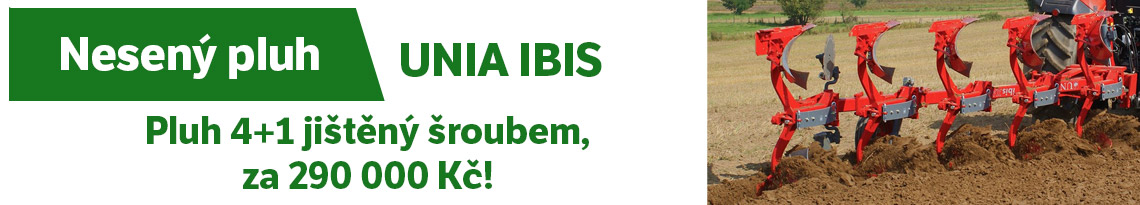 Pluh nesený otočný IBIS XM 4+1
