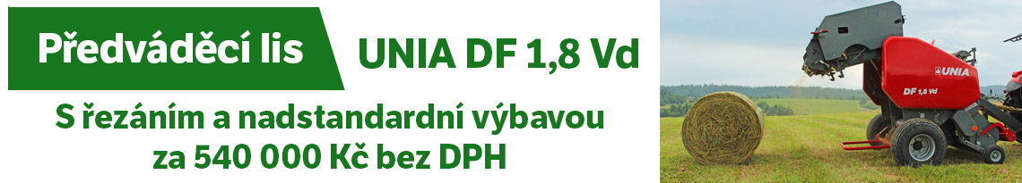 Svinovací lis UNIA DF 1,8 Vd