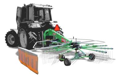 Shrnovač sena TALEX Spyder 4,2 m 