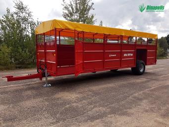 Traktorový přepravník zvířat Dinapolis TRV 510