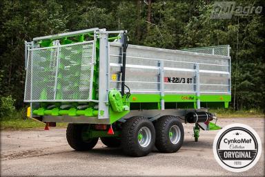 Traktorové rozmetadlo CYNKOMET N-221/4 | 8 000 Kg