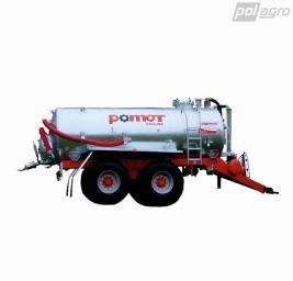 Traktorový fekální návěs POMOT T 546 objem 10 000 litrů