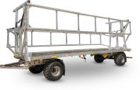 Přepravník balíků CYNKOMET T608/2 EU hydraulické bočnice